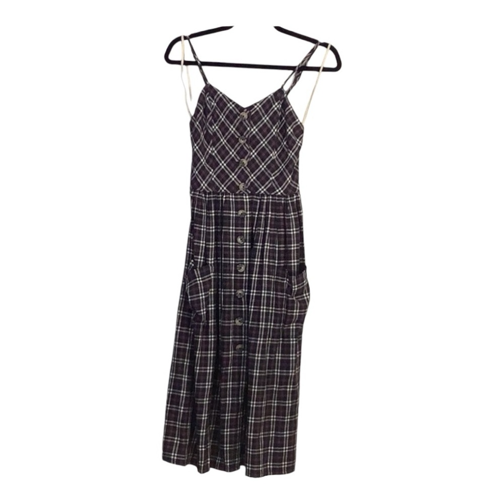 True Craft Junior's Multi-color Plaid Dress